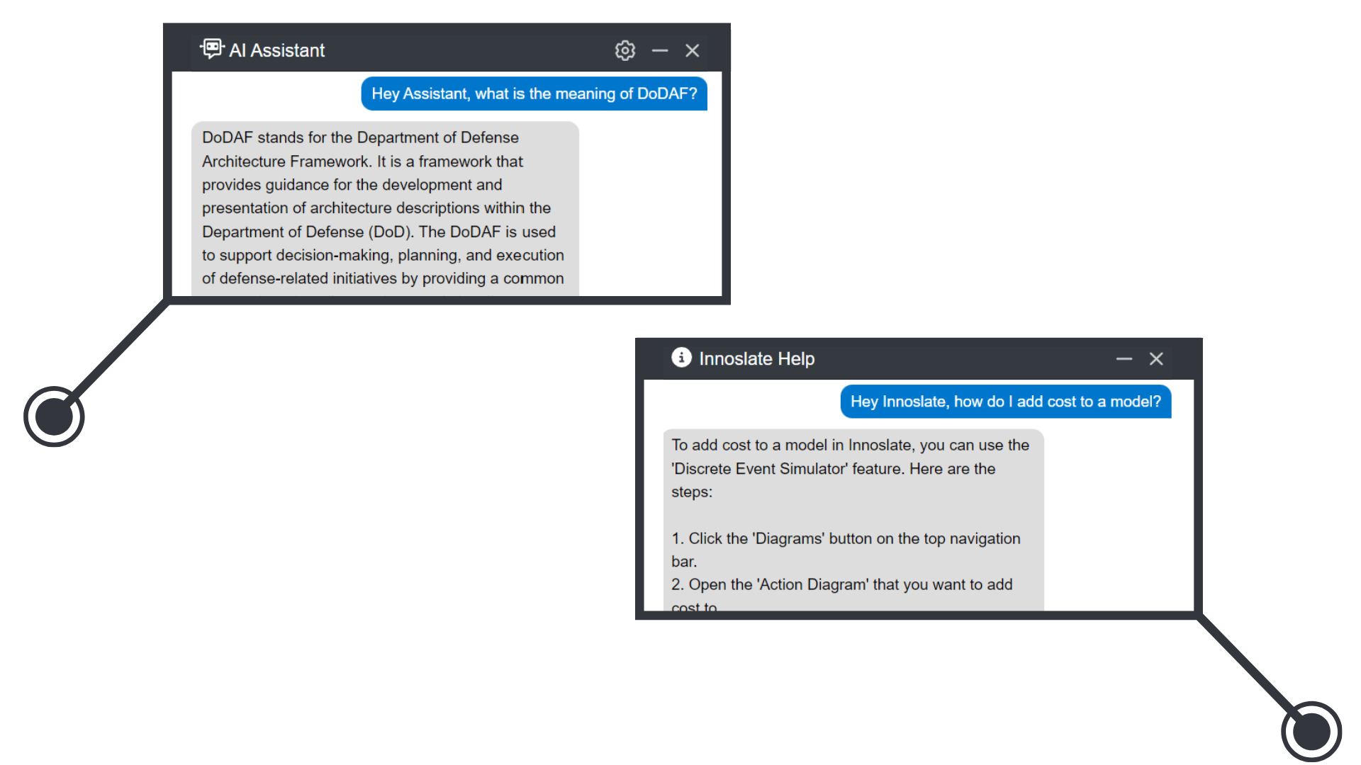AI Chat in Innoslate