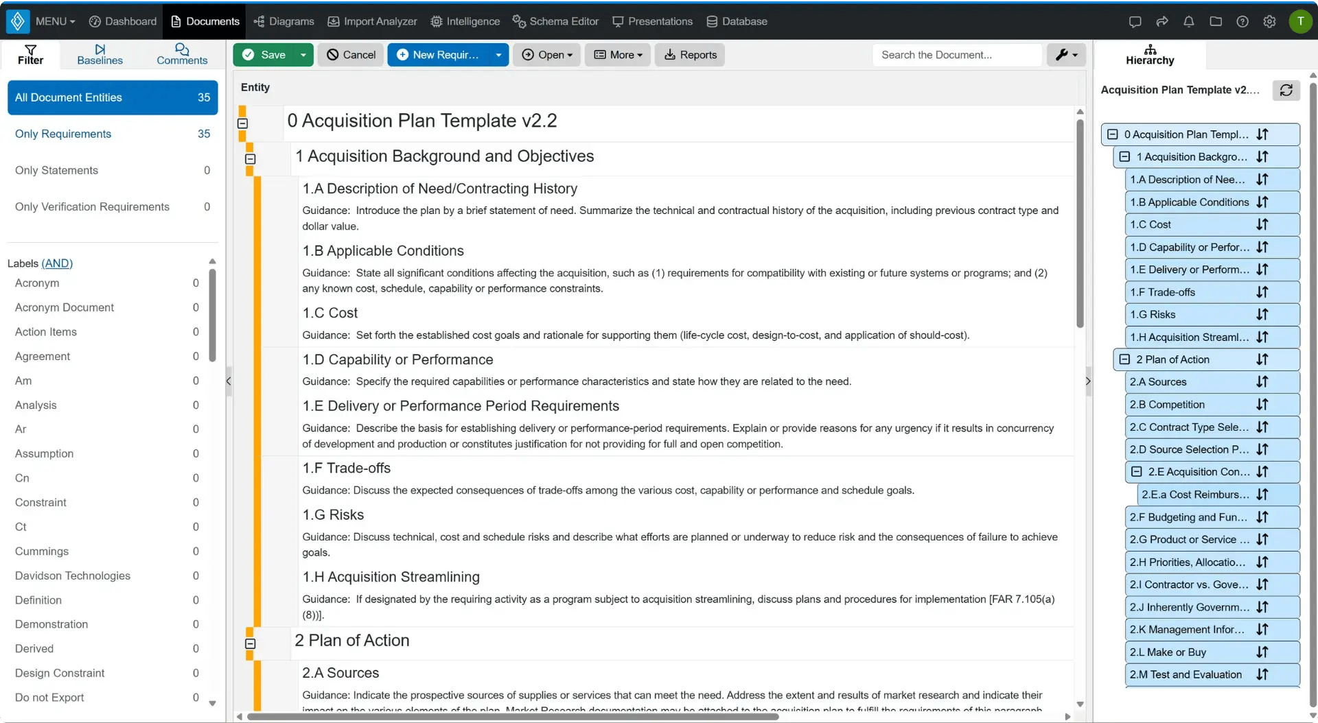 Acquisition Plan Template Header Image