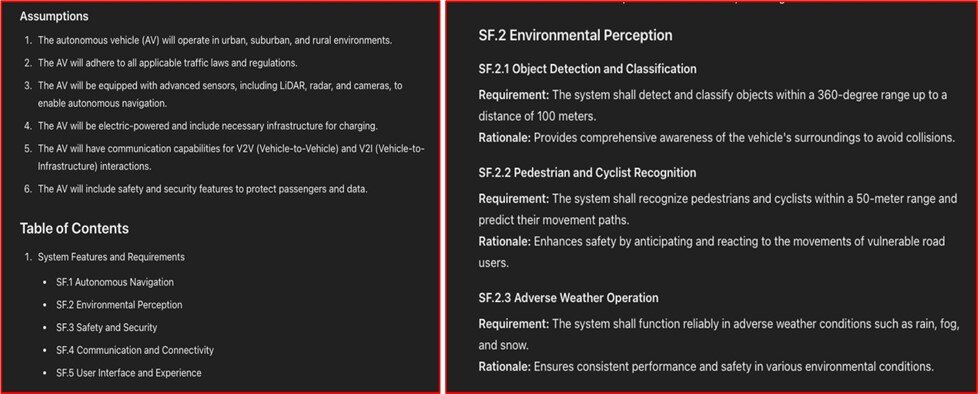 Figure 2. Requirements GPT Example Use Case-2