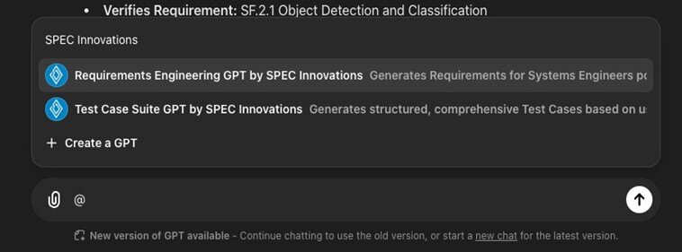 Figure 4. @ Feature demonstration on GPT-4o