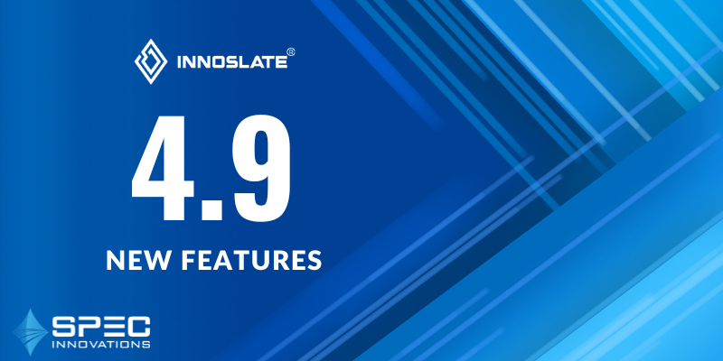 Innoslate 4.9 Released