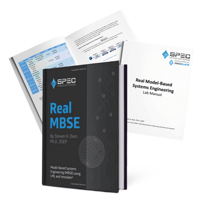 Real MBSE Book and Lab covers