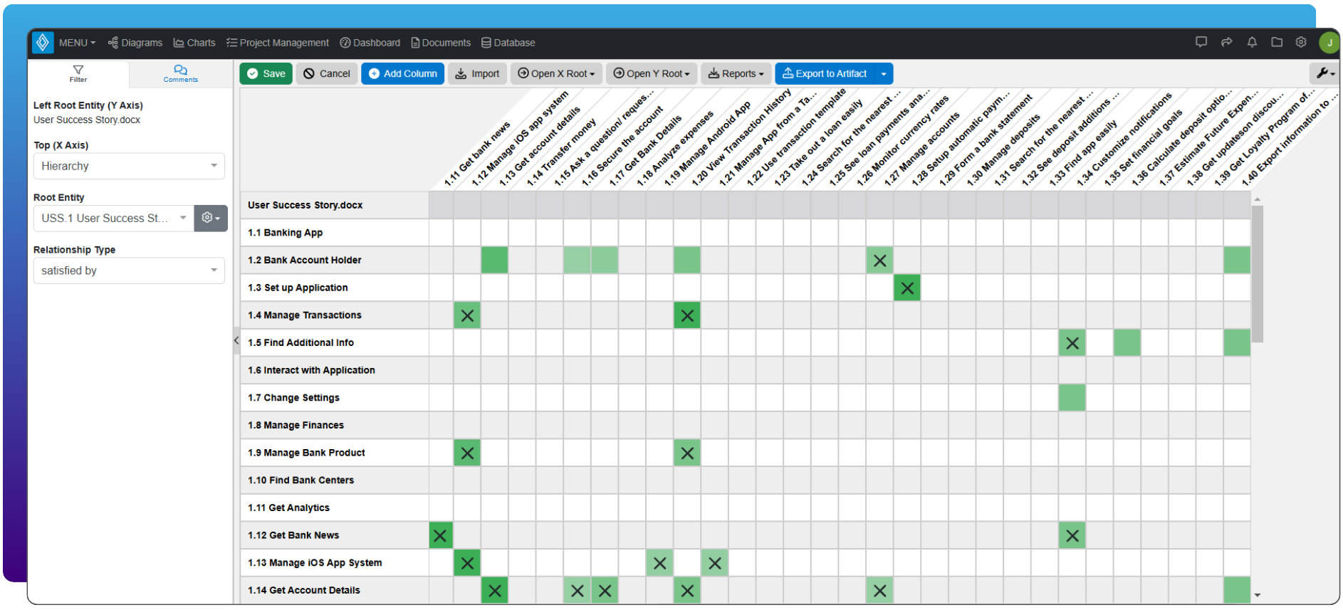Traceability View