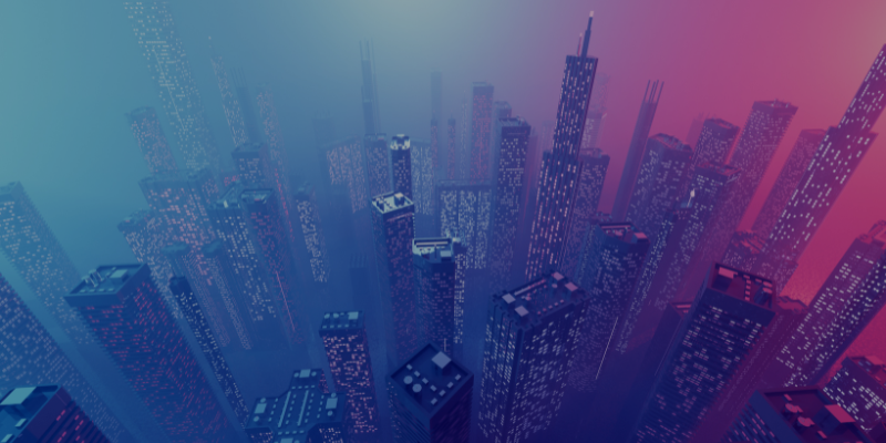 Digital City Skyline