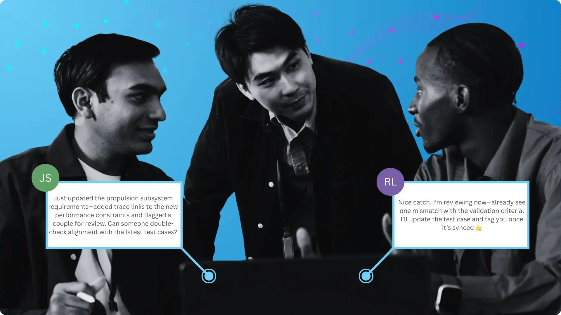 Collaboration chat - marketing image