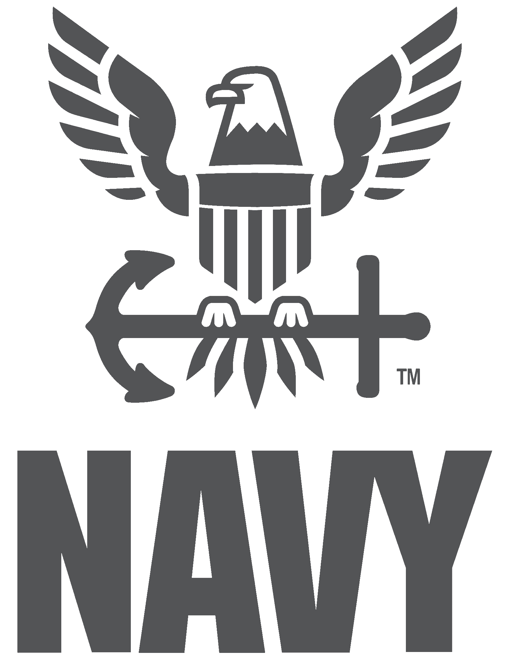 Navy Logo Gray