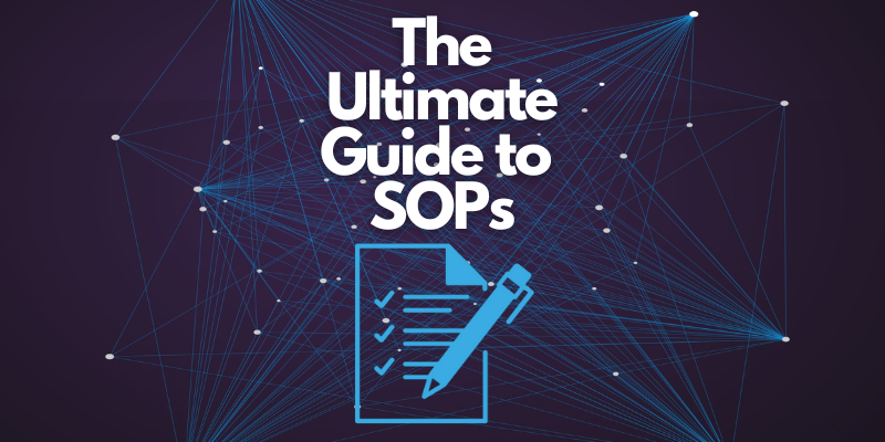 The Ultimate Guide to SOPs is here!